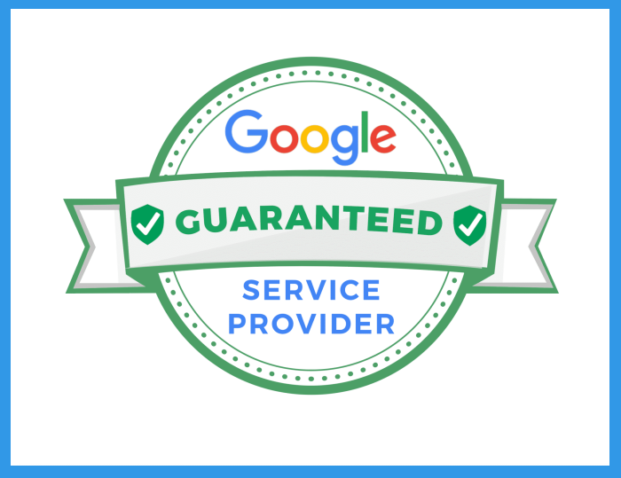 Google Guaranteed Service Provider